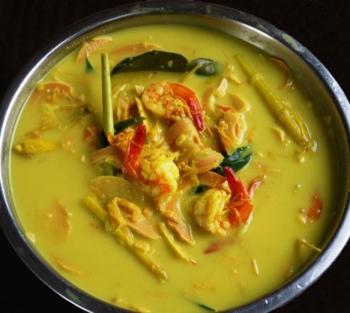 rebung masak lemak,bamboo shoots,slow food