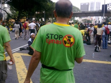 lynas, rare earth plant pahang, anti-lynas, perhimpunan hijau, bersih 3.0, 